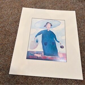 Roni Shepherd Print - Woman With A Checkered Past